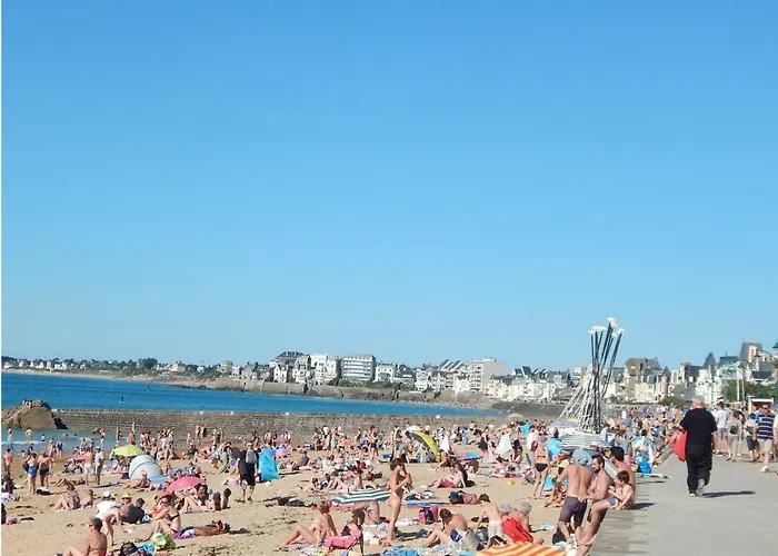 Saint Malo Bel Appartement Plain Pied 300 M Gare Pres Plage Du Sillon Intras Muros